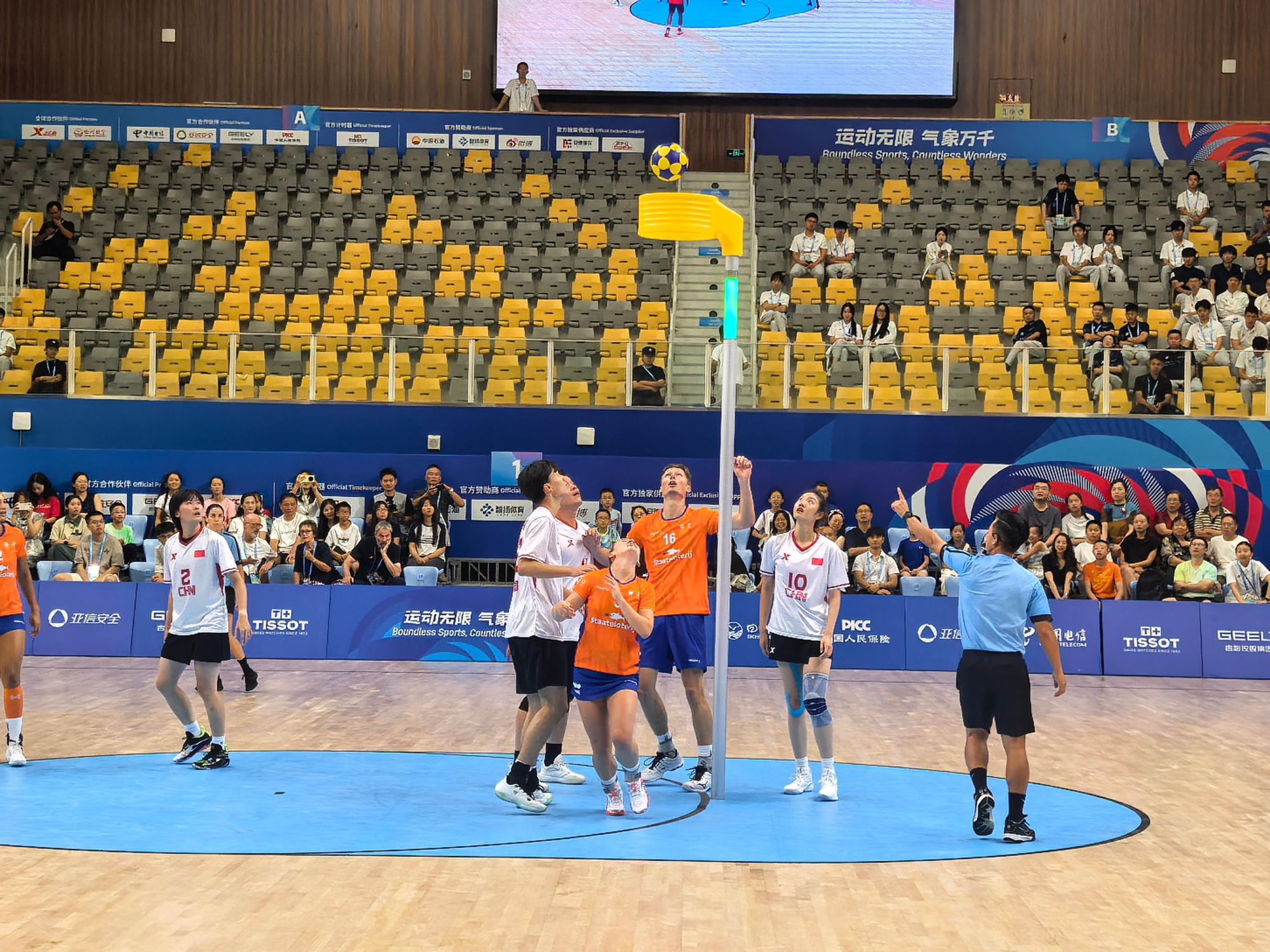 根源上强化, 将球拍掉